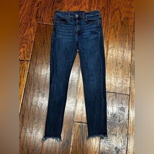 Joe’s jeans women’s high rise skinny ankle ruby jeans w/t raw hem